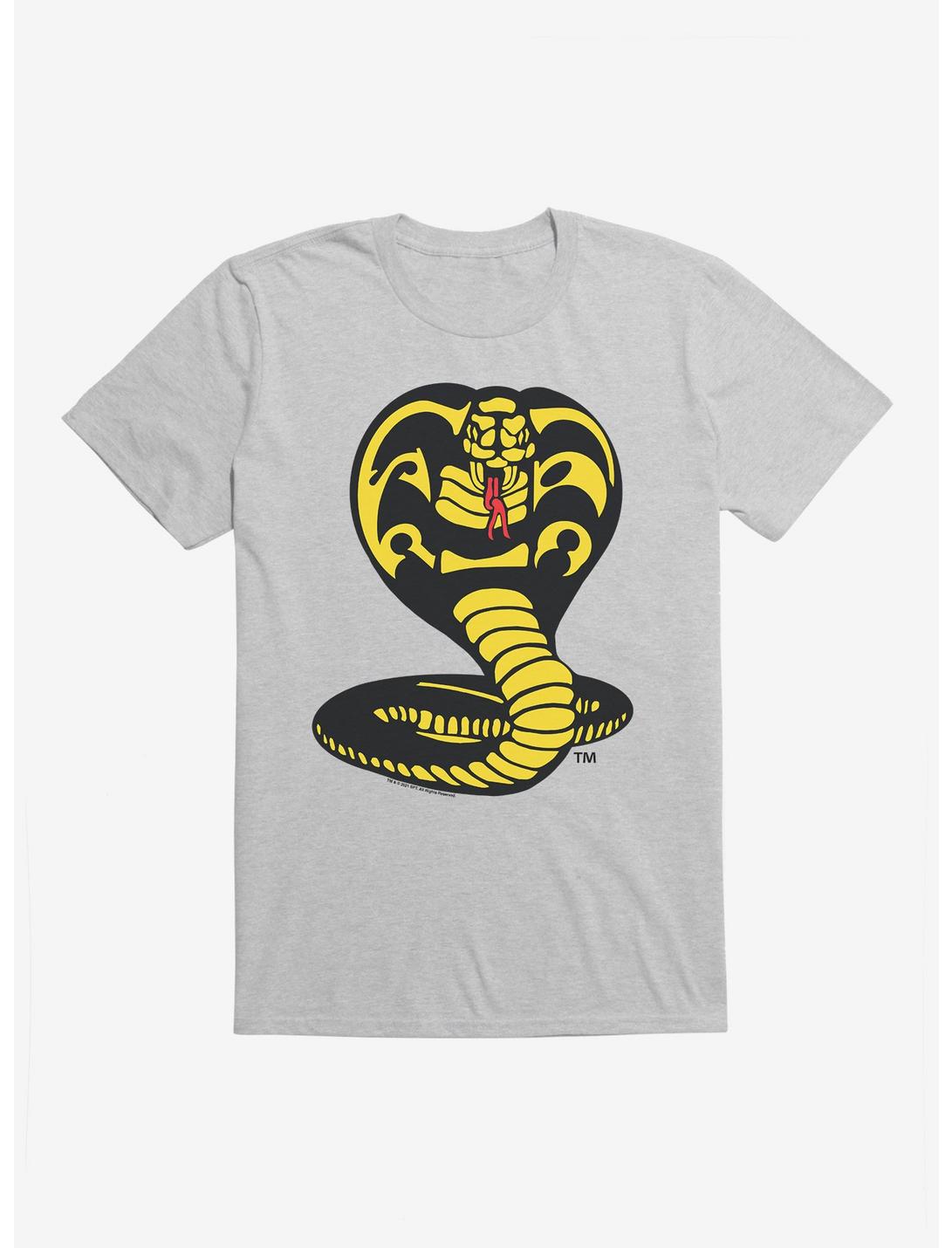 Cobra Kai Logo T-Shirt, HEATHER GREY, hi-res