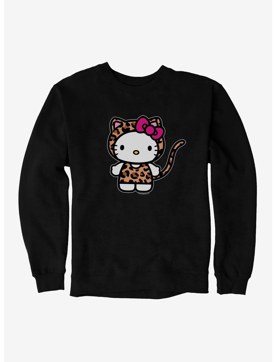 Hello Kitty Jungle Paradise Leopard Costume Sweatshirt, , hi-res