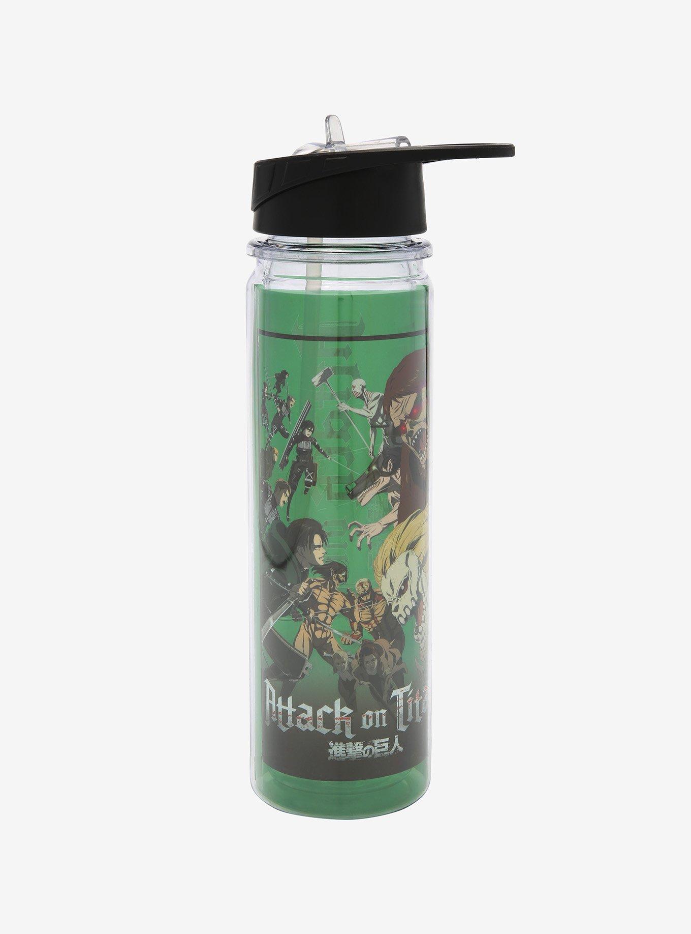 Attack On Titan Scouts & Titans Water Bottle | Hot Topic