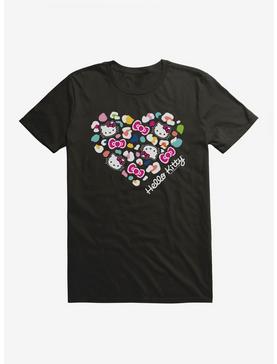 Hello Kitty Jungle Paradise Spotted Heart T-Shirt, , hi-res
