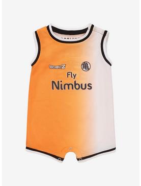 Dragon Ball Z Goku Fly Nimbus Infant Basketball Jersey Romper - BoxLunch Exclusive, , hi-res