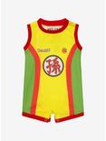 Dragon Ball Z Gohan Infant Basketball Jersey Romper - BoxLunch Exclusive, MULTI, hi-res
