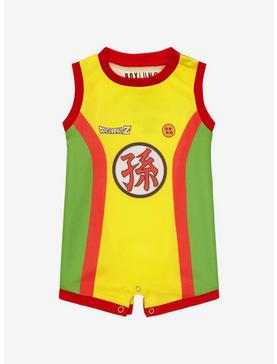 Dragon Ball Z Gohan Infant Basketball Jersey Romper - BoxLunch Exclusive, , hi-res