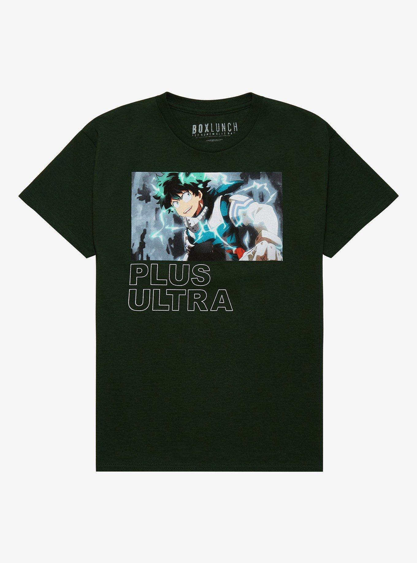My Hero Academia Deku Panel Youth T-Shirt - BoxLunch Exclusive, BLACK, hi-res