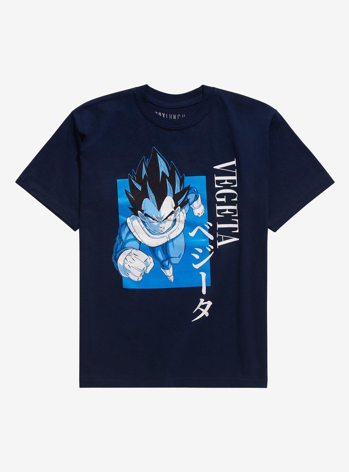 Dragon Ball Z Vegeta Katakana Youth T Shirt BoxLunch Exclusive