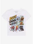 Marvel Superheroes Busy Saving the World Toddler T-Shirt, BRIGHT WHITE, hi-res