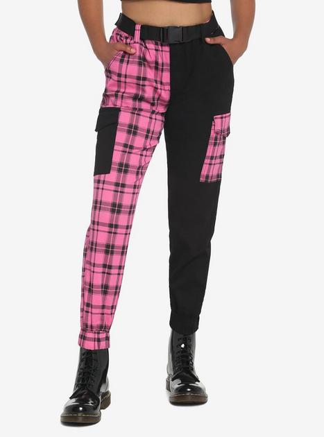 Hot Topic Pink Plaid Pants Size M - $9 (88% Off Retail) - From KekeLani