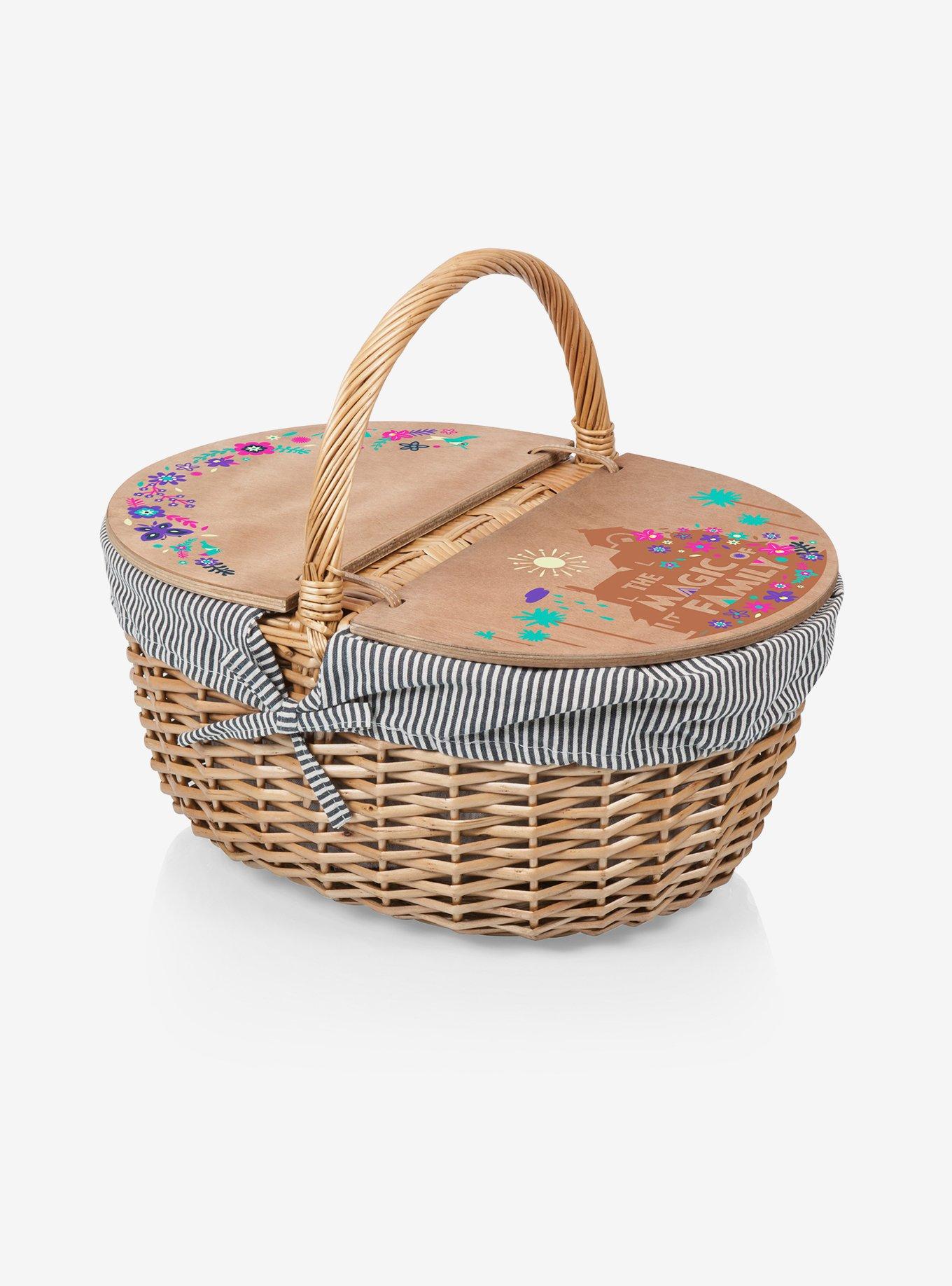 Disney Encanto Wicker Picnic Basket, , hi-res