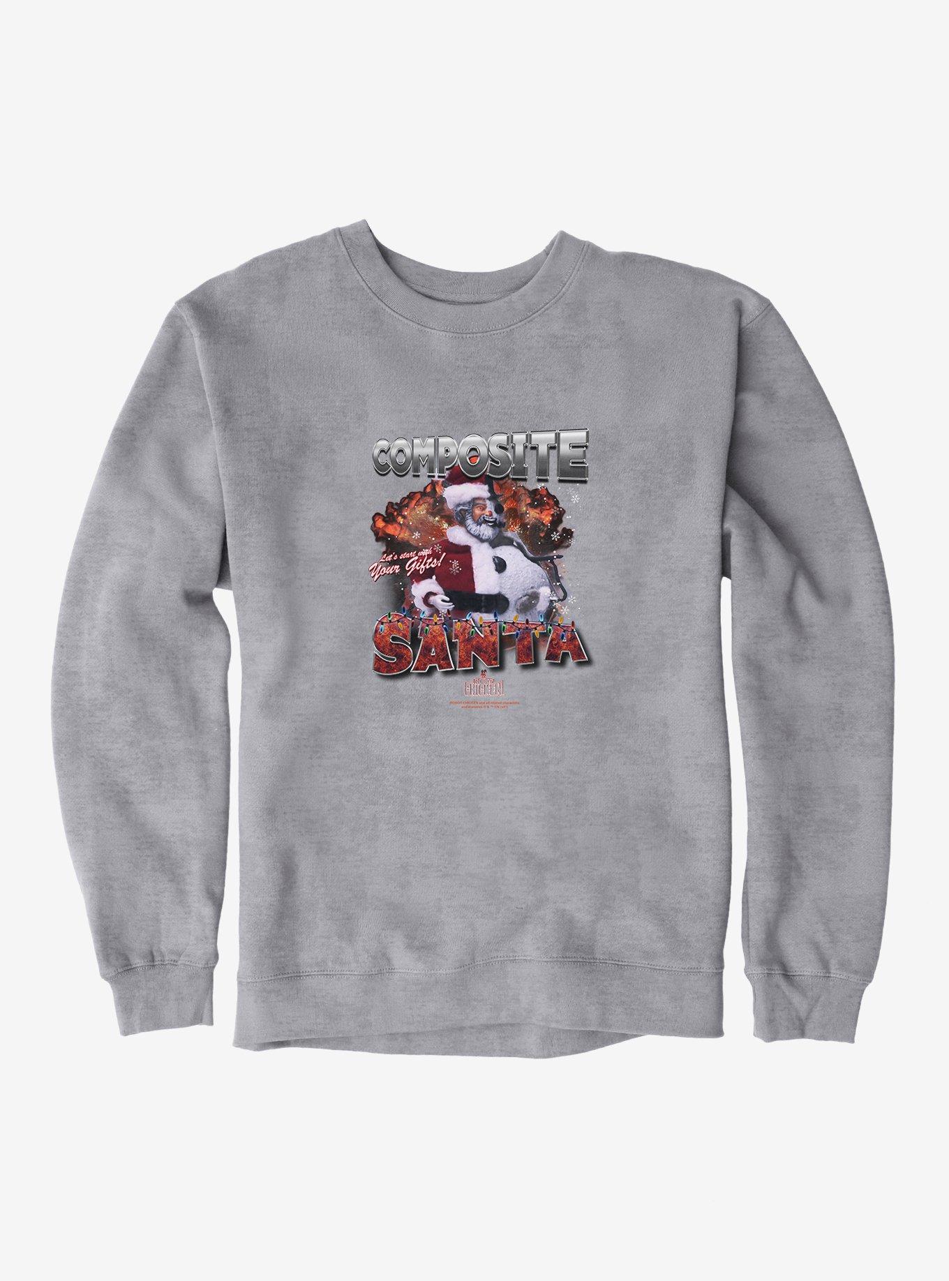 Robot Chicken Composite Santa Sweatshirt, , hi-res