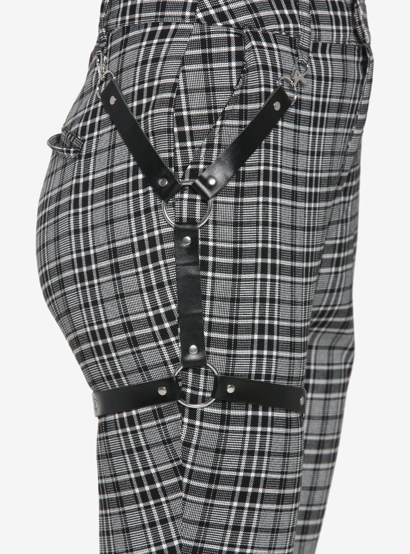 Black Garter With Connector, , hi-res