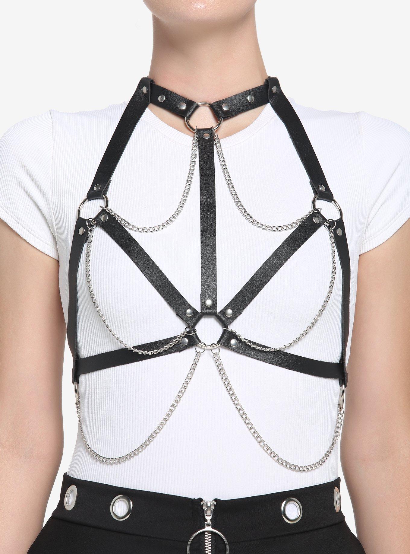 Drop Chain Body Harness | Hot Topic