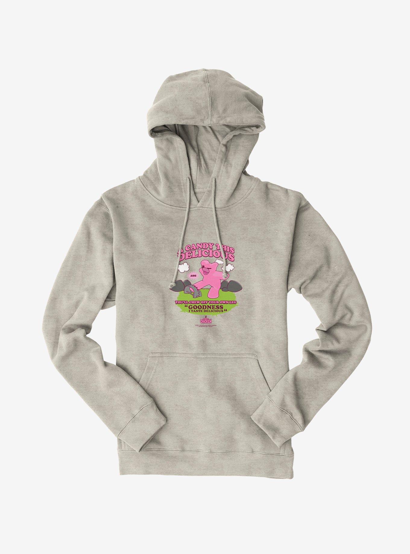 Robot Chicken Delicious Hoodie, OATMEAL HEATHER, hi-res