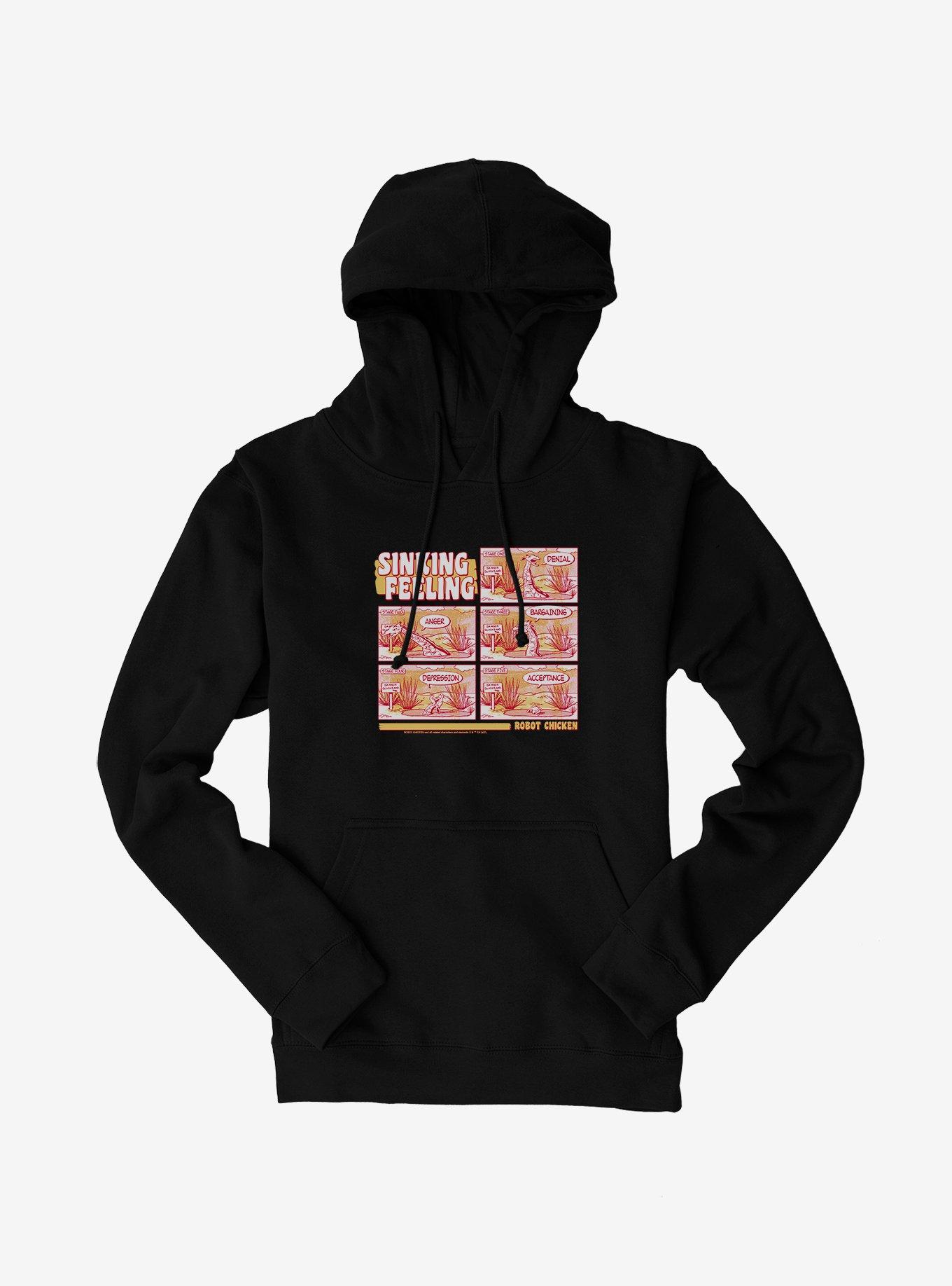 Robot Chicken Sinking Feeling Hoodie, , hi-res