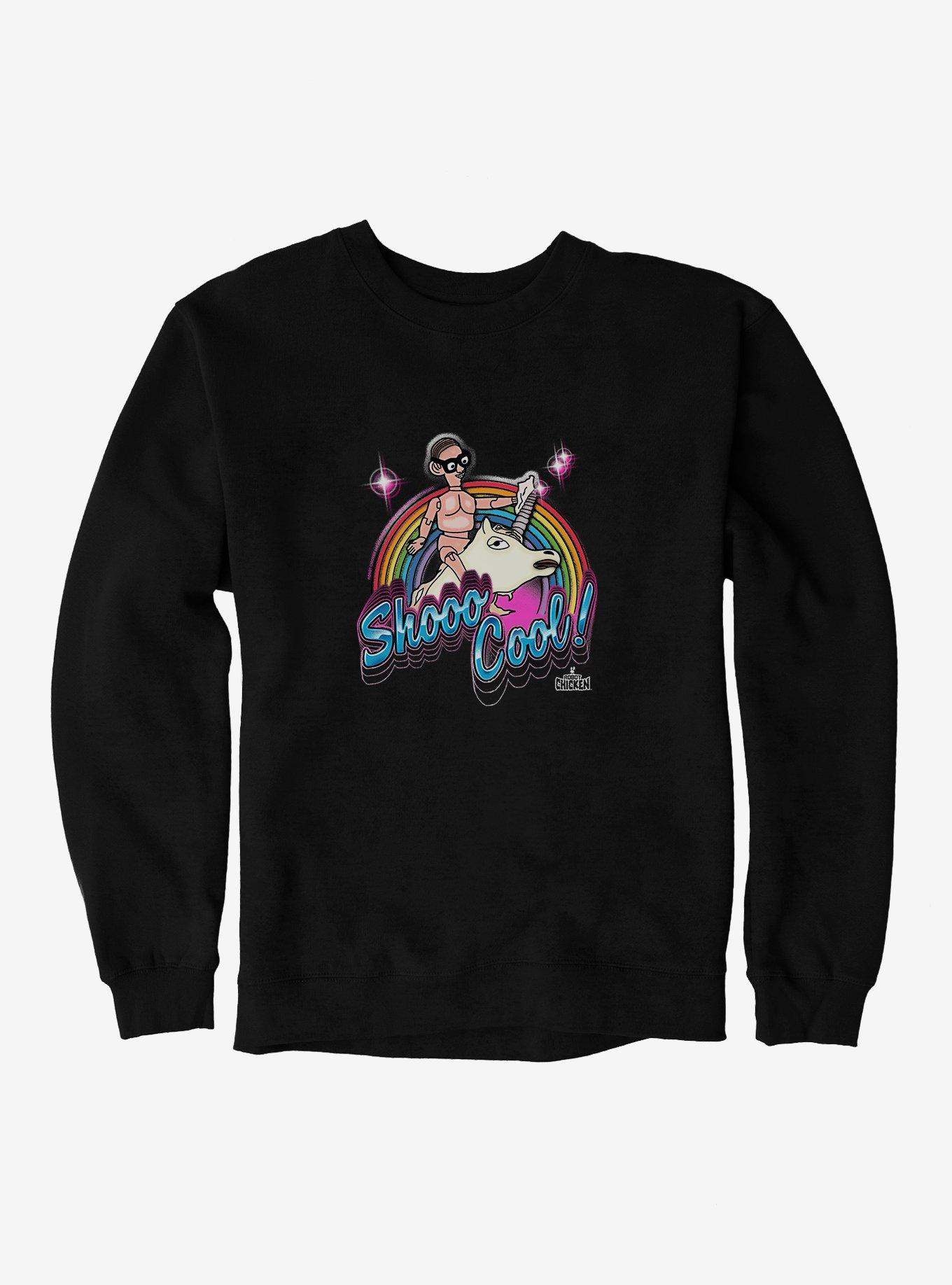 Robot Chicken Shooo Cool Sweatshirt, , hi-res