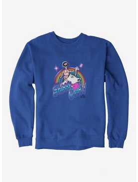 Robot Chicken Shooo Cool Sweatshirt, ROYAL BLUE, hi-res
