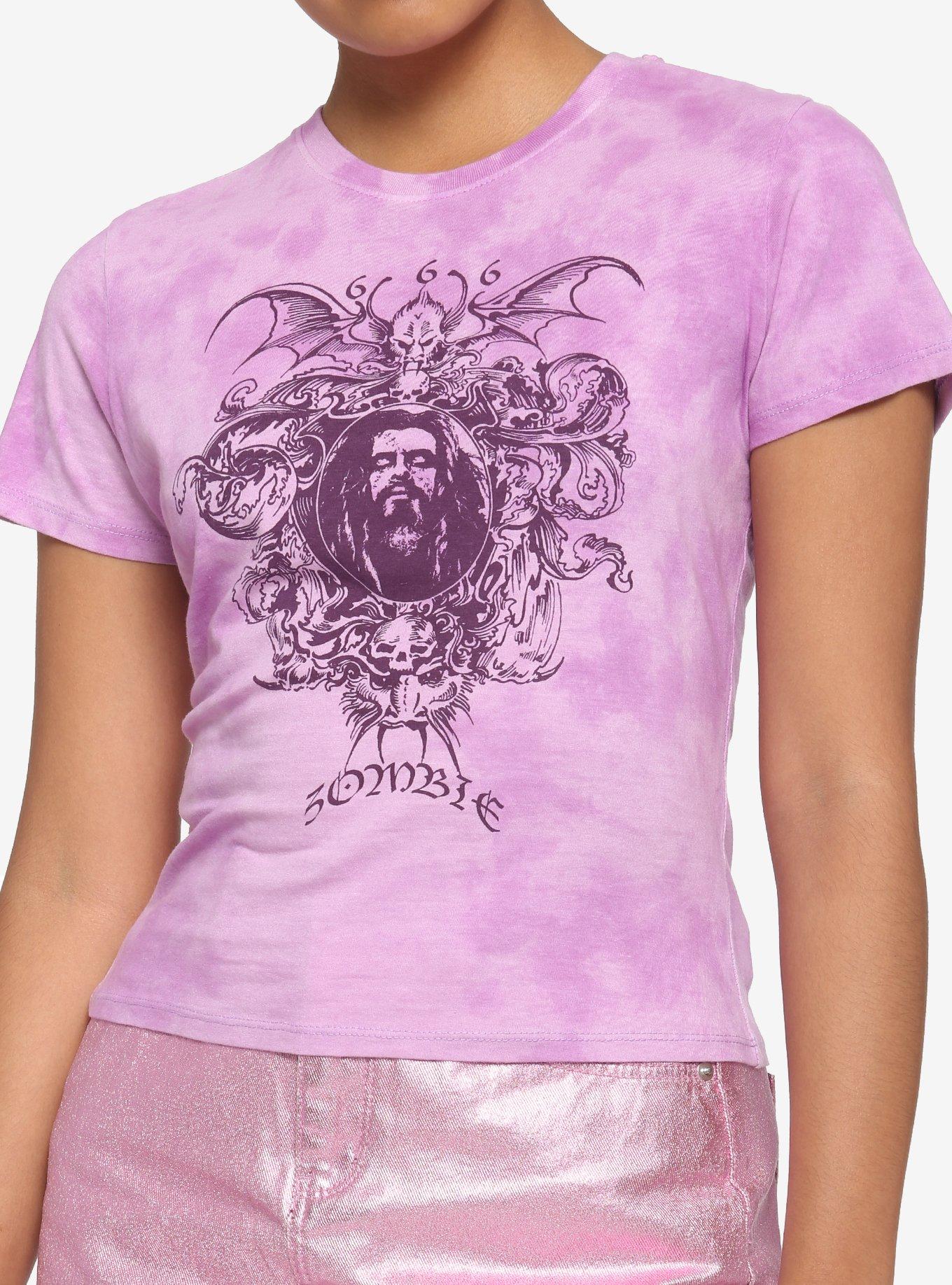 Rob Zombie Purple Tie-Dye Girls Baby T-Shirt | Hot Topic