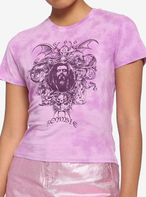 Rob Zombie Purple Tie-Dye Girls Baby T-Shirt | Hot Topic