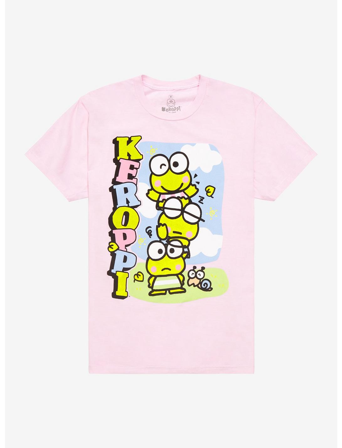 Keroppi & Friends Stack Girls T-Shirt, MULTI, hi-res