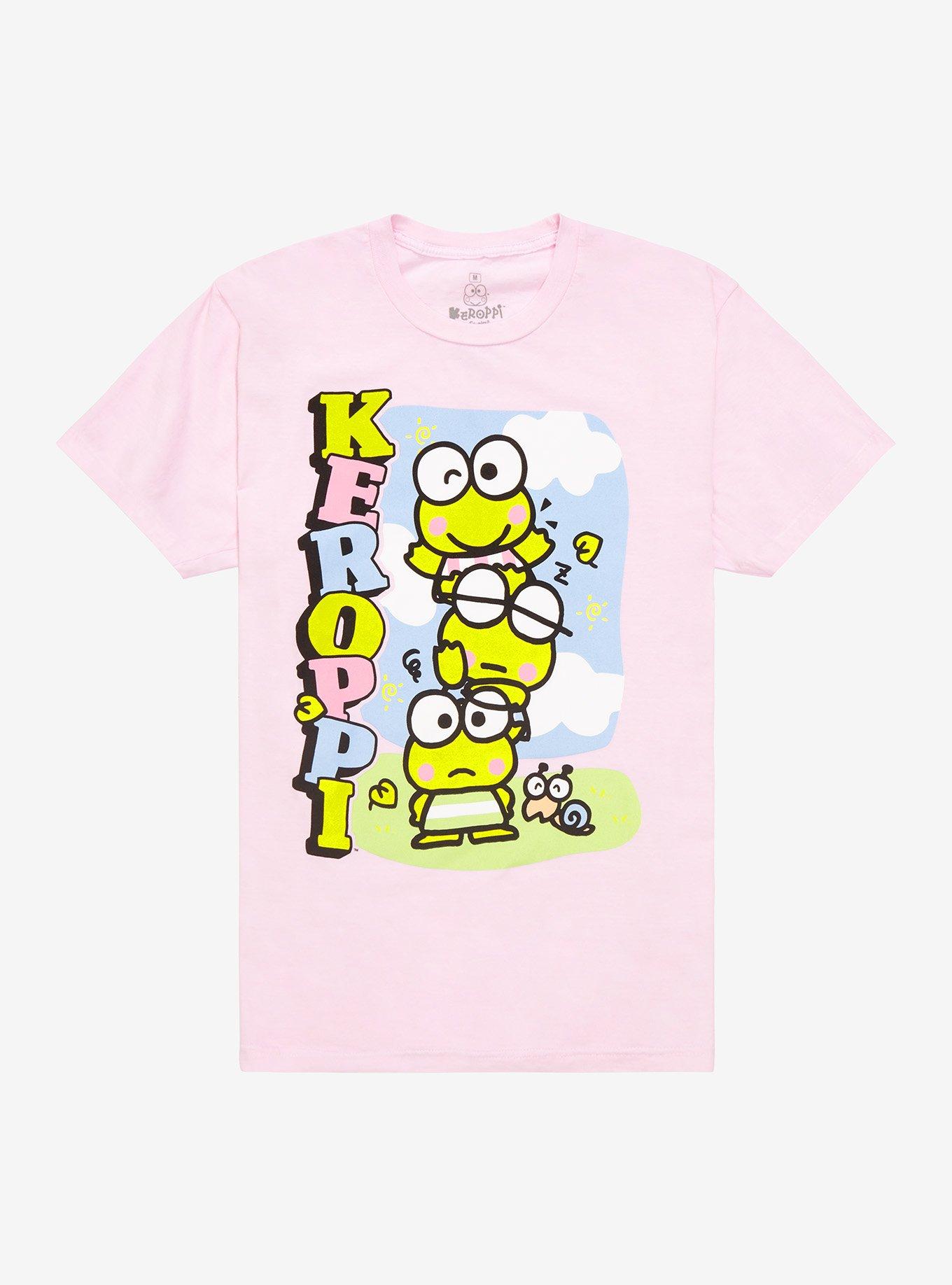 Keroppi & Friends Stack Girls T-Shirt, MULTI, hi-res