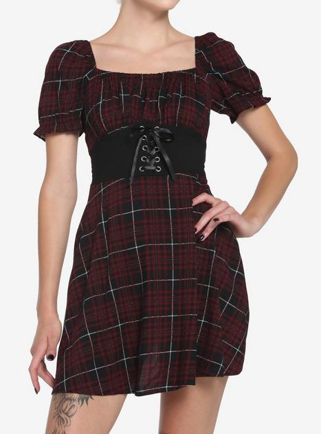 white christmas dresses Romilly Bustier Corset Mini Dress • Shop American Threads Boutique main image 1