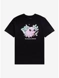 Axolotl With Knife T-Shirt, BLACK, hi-res