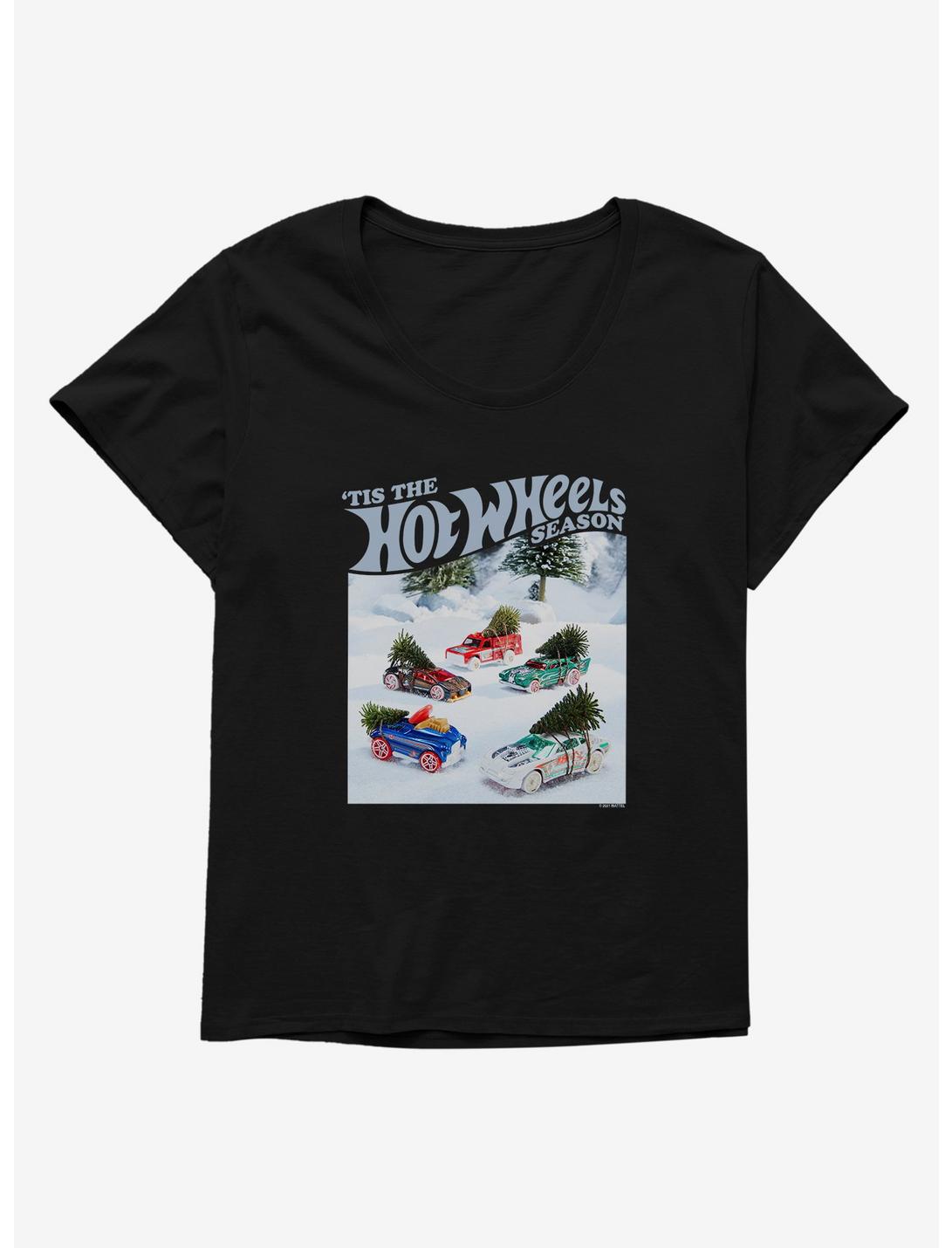 Hot Wheels Snowflake Womens T-Shirt Plus Size, , hi-res