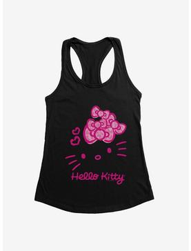 Hello Kitty Jungle Paradise Pink Logo Womens Tank Top, , hi-res