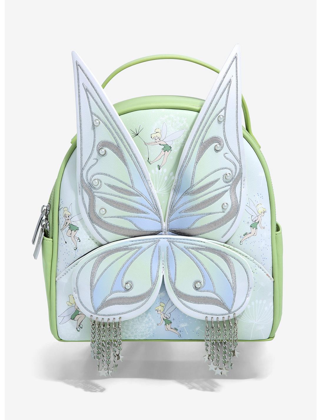 Danielle Nicole Disney Peter Pan Tinker Bell Wings Dangle Mini Backpack - BoxLunch Exclusive, , hi-res