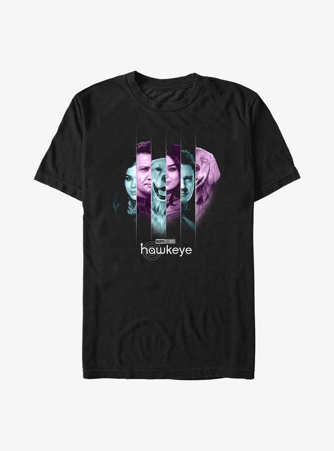 Marvel Hawkeye Character Panels T-Shirt, , hi-res