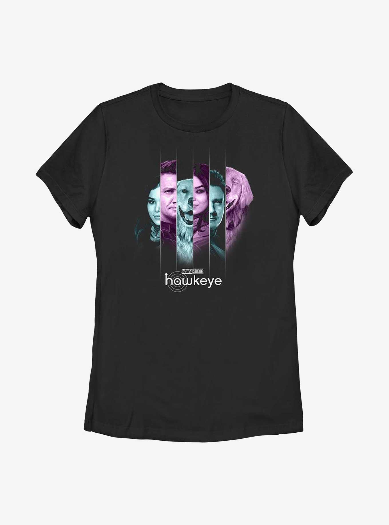 Marvel Hawkeye Hawkeye Line Panels Womens T-Shirt, , hi-res