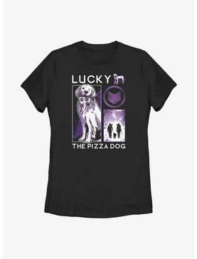 Marvel Hawkeye Lucky The Pizza Dog Womens T-Shirt, , hi-res