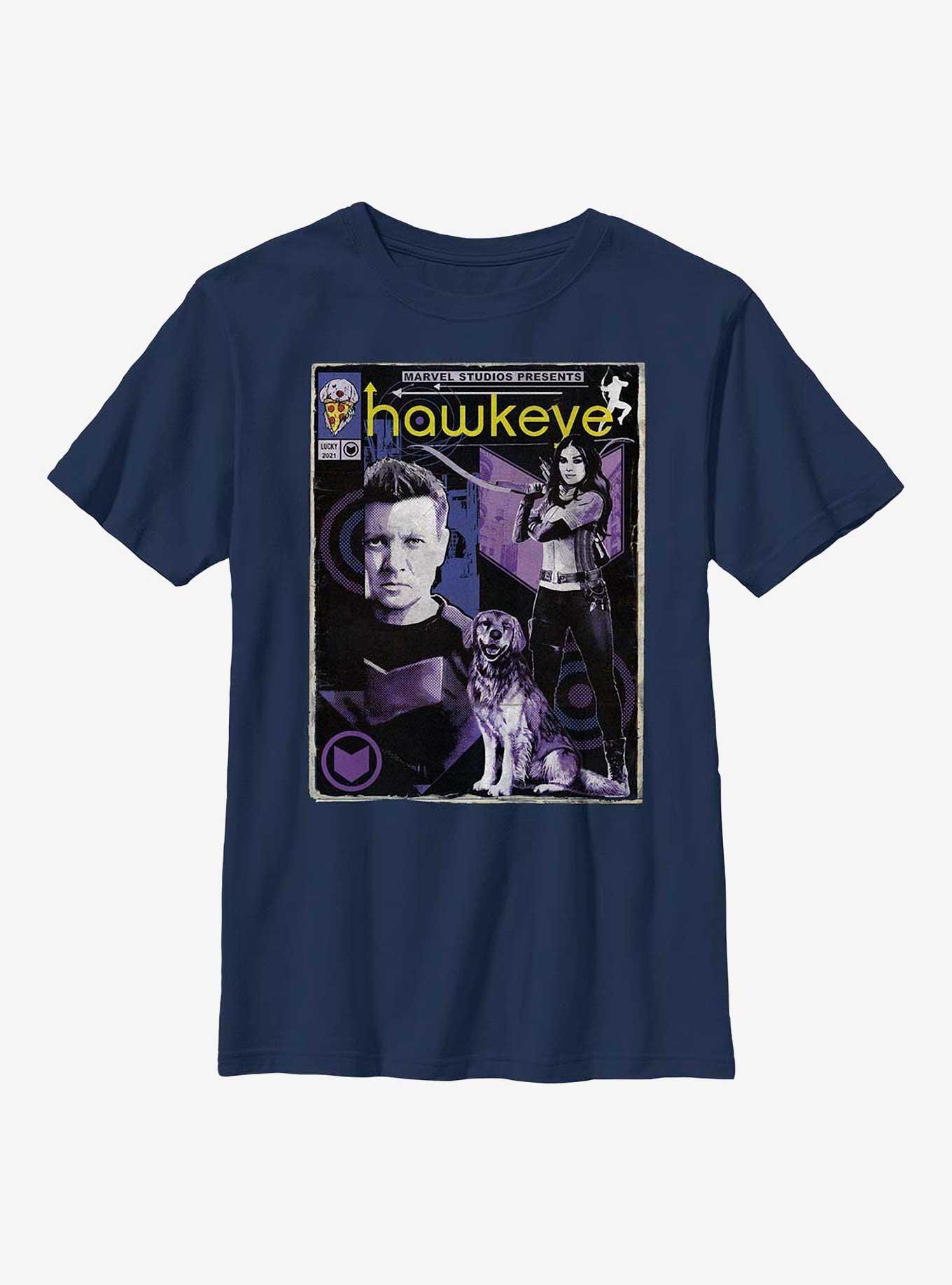 Marvel Hawkeye Archers Team Up Comic Youth T-Shirt, , hi-res