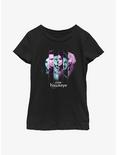 Marvel Hawkeye Hawkeye Line Panels Youth Girls T-Shirt, BLACK, hi-res