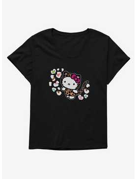 Hello Kitty Jungle Paradise Animal Spots Womens T-Shirt Plus Size, , hi-res