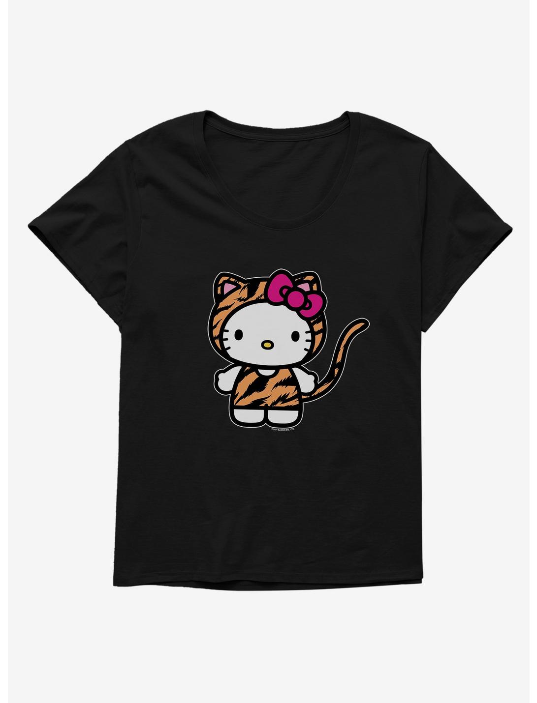 Hello Kitty Jungle Paradise Tiger Costume Womens T-Shirt Plus Size, , hi-res