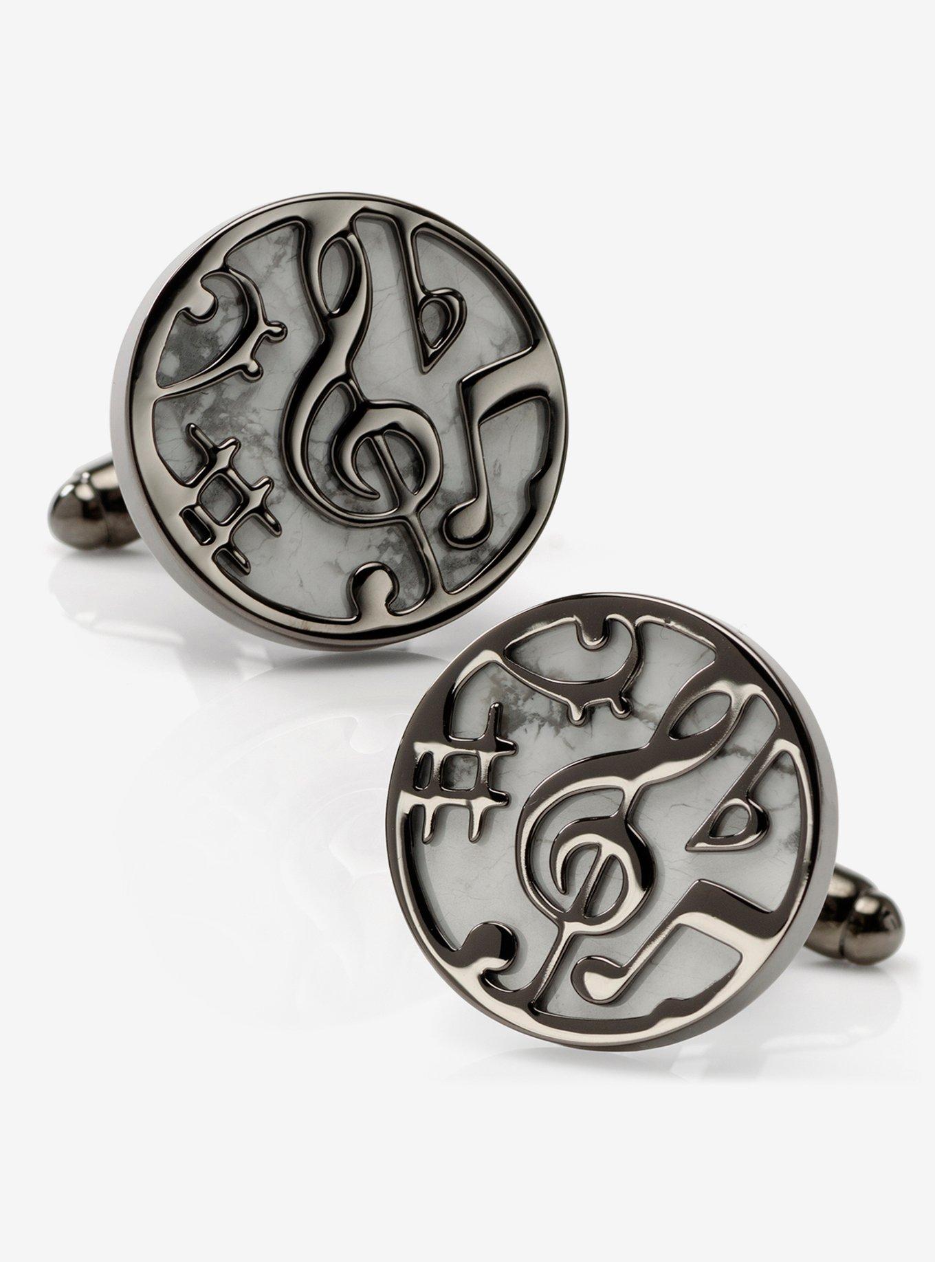 Concert Music Notes Cufflinks, , hi-res