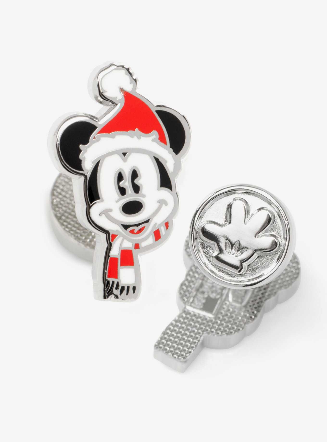 Disney Mickey Mouse Holiday Hat Cufflinks, , hi-res