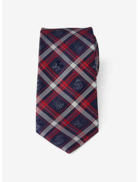 Disney Mickey Mouse Mickey And Friends Navy Plaid Tie, , hi-res