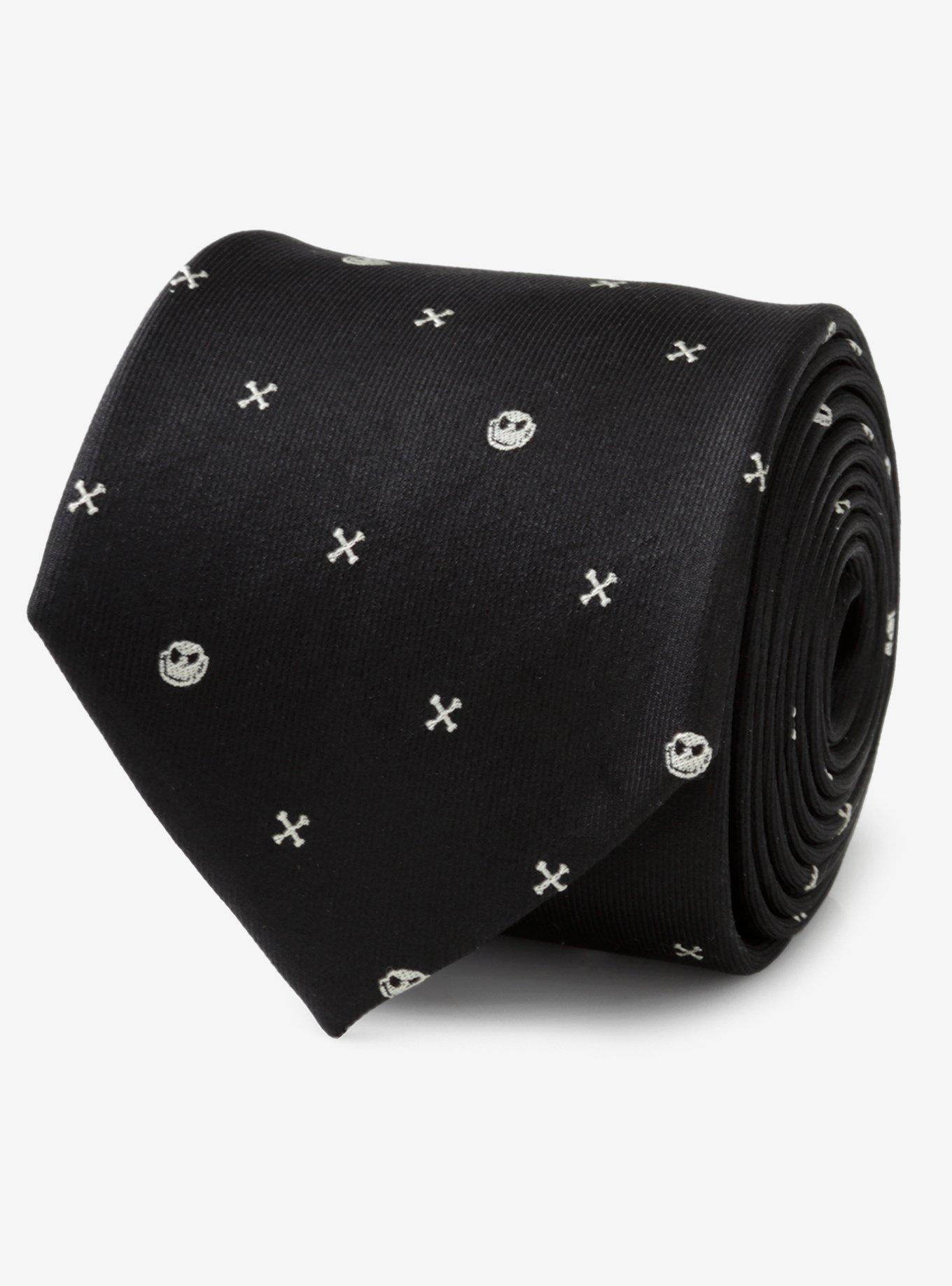 Disney The Nightmare Before Christmas Jack Skellington Black Tie, , hi-res