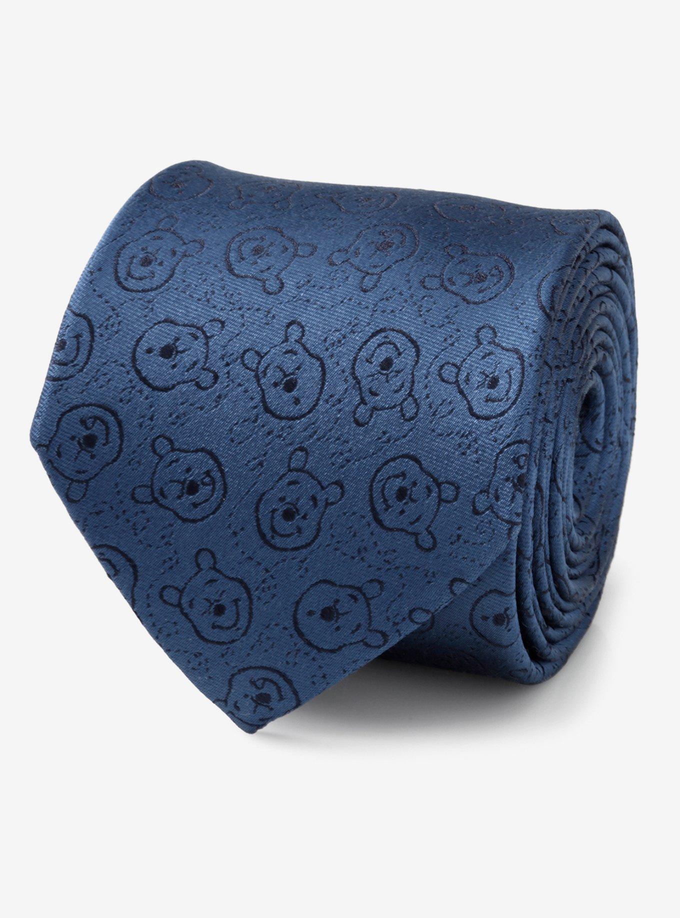 Disney Winnie The Pooh Blue Tonal Tie, , hi-res