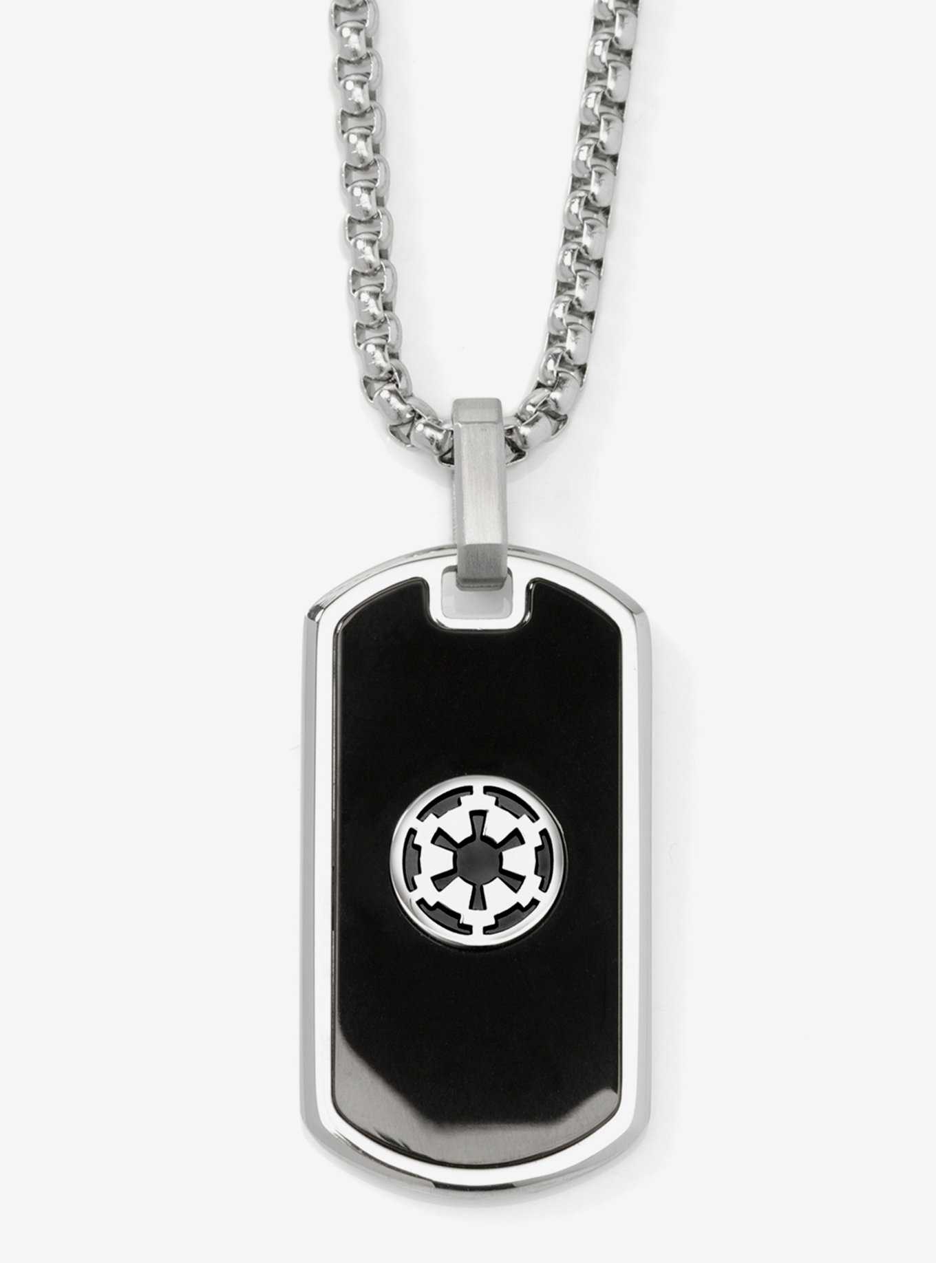 Star Wars Imperial Rebel Reversible Stainless Steel Necklace, , hi-res