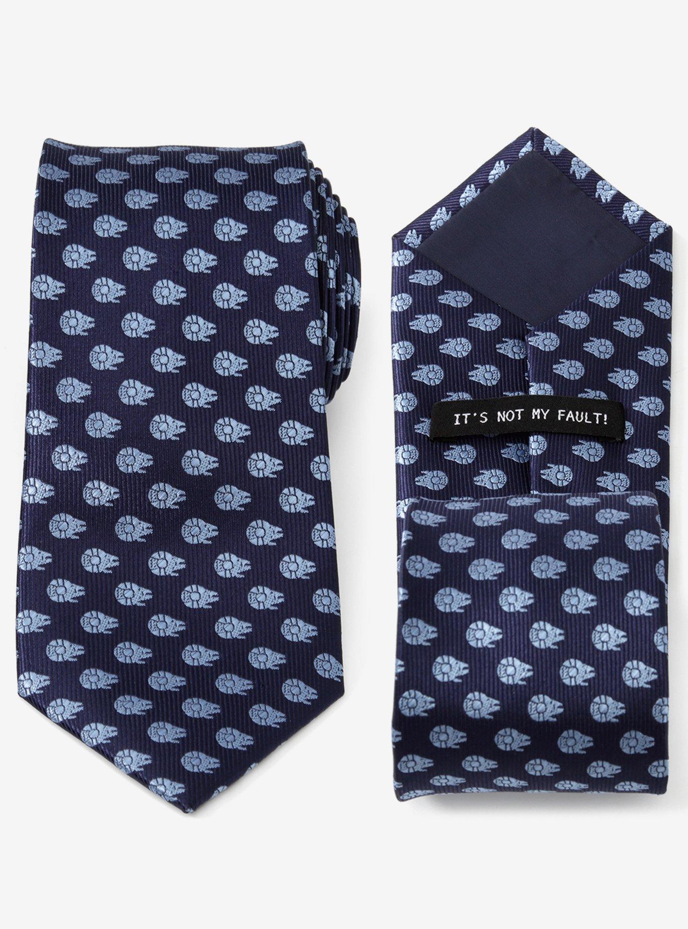 Star Wars Millennium Falcon Blue Tonal Tie, , hi-res
