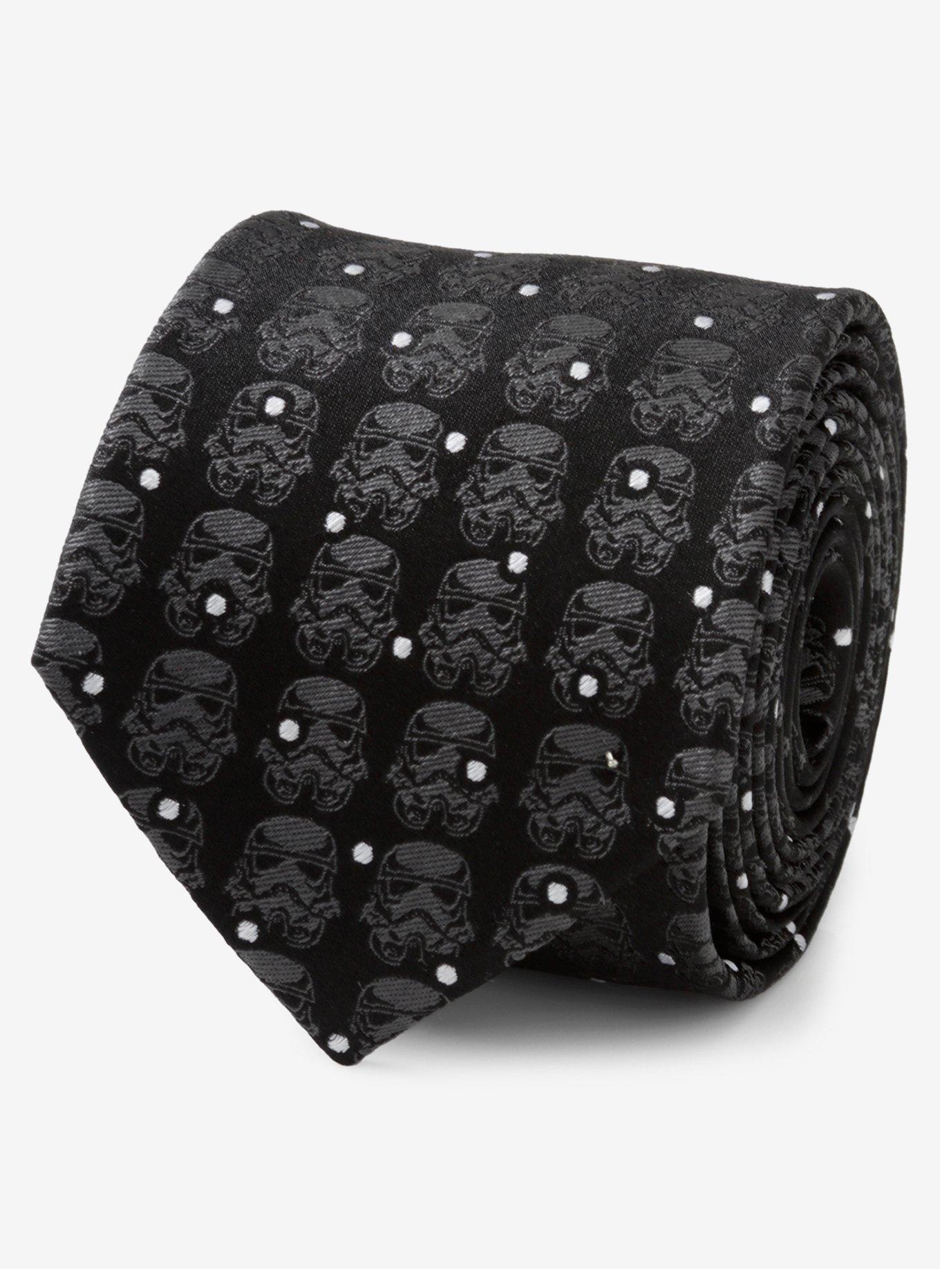 Star Wars Stormtrooper Black Dot Tie, , hi-res