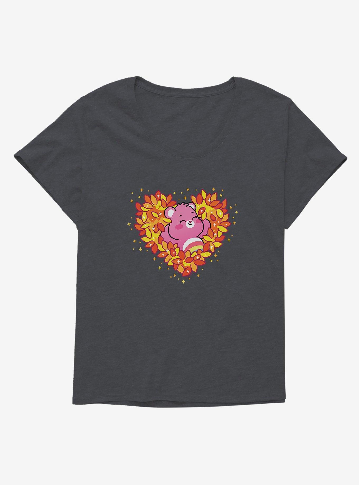 Care Bears Autumn Heart Girls T-Shirt Plus Size, , hi-res