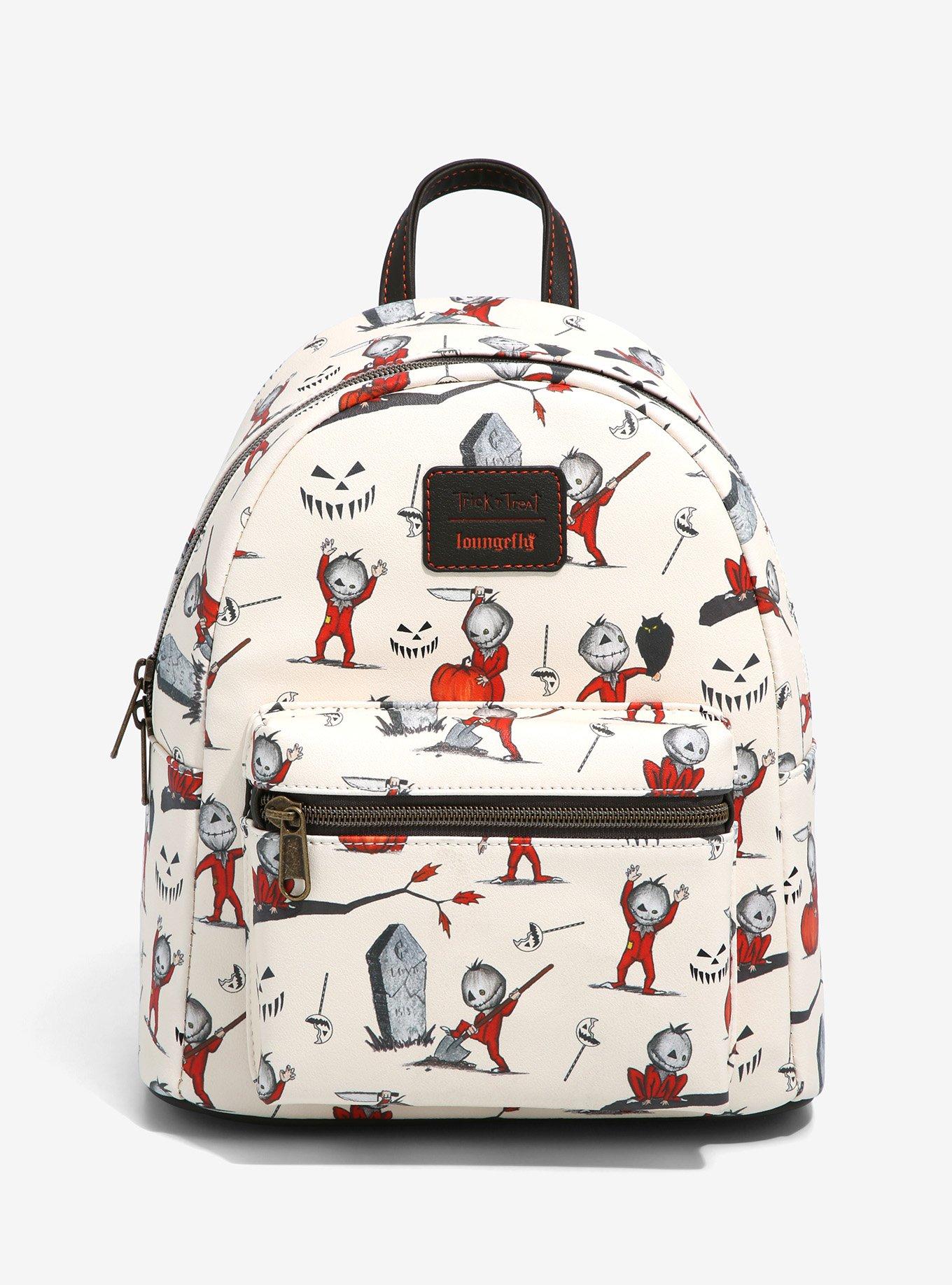 BTS Band with Hearts All Over Print Mini Backpack