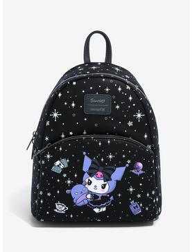 Loungefly Kuromi Crystal Ball Glow-In-The-Dark Mini Backpack, , hi-res