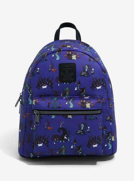 Disney The Nightmare Before Christmas Purple Wash Pin Collector sale Backpack by BioW