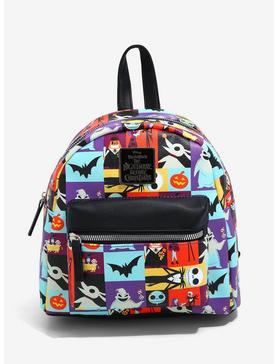 The Nightmare Before Christmas Character Grid Mini Backpack, , hi-res