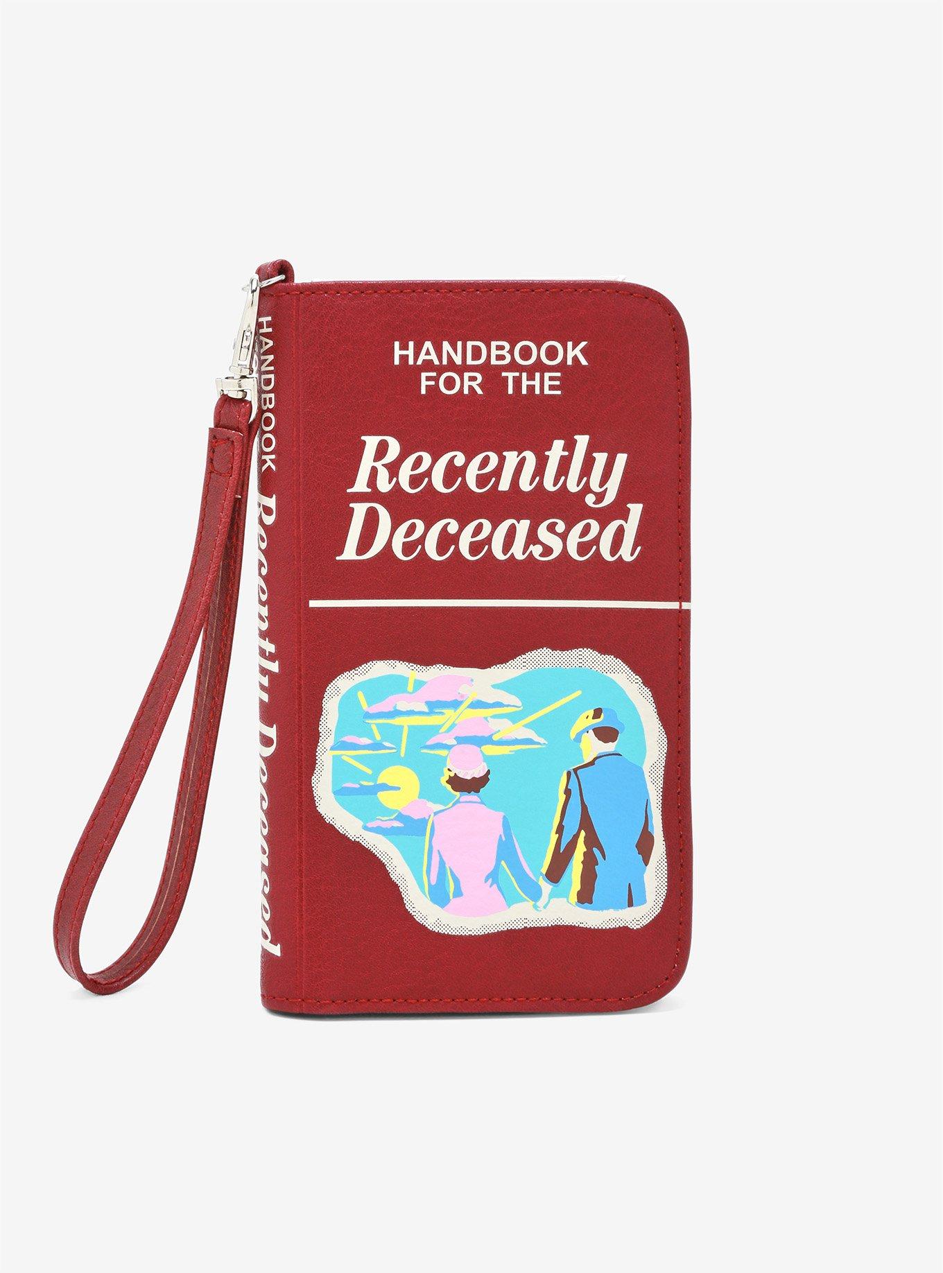 Beetlejuice Handbook For The Recently Deceased Tech Wristlet Hot