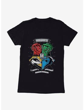 Harry Potter Hogwarts Houses Patch Art Womens T-Shirt, , hi-res